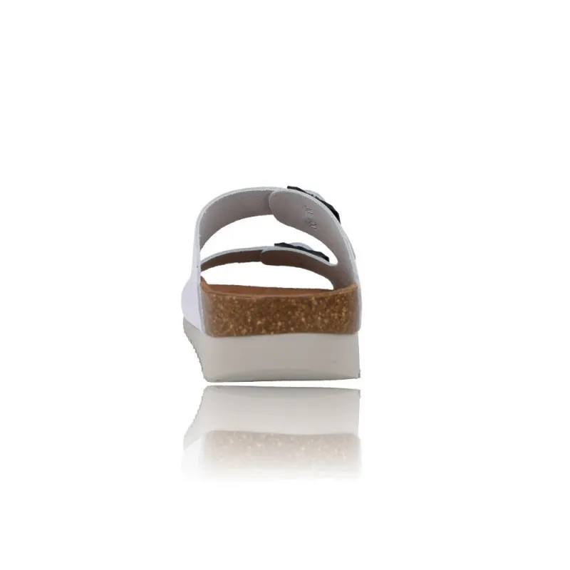 SANDALIAS BIOS CON HEBILLAS PARA MUJER DE INTERBIOS 7206MM