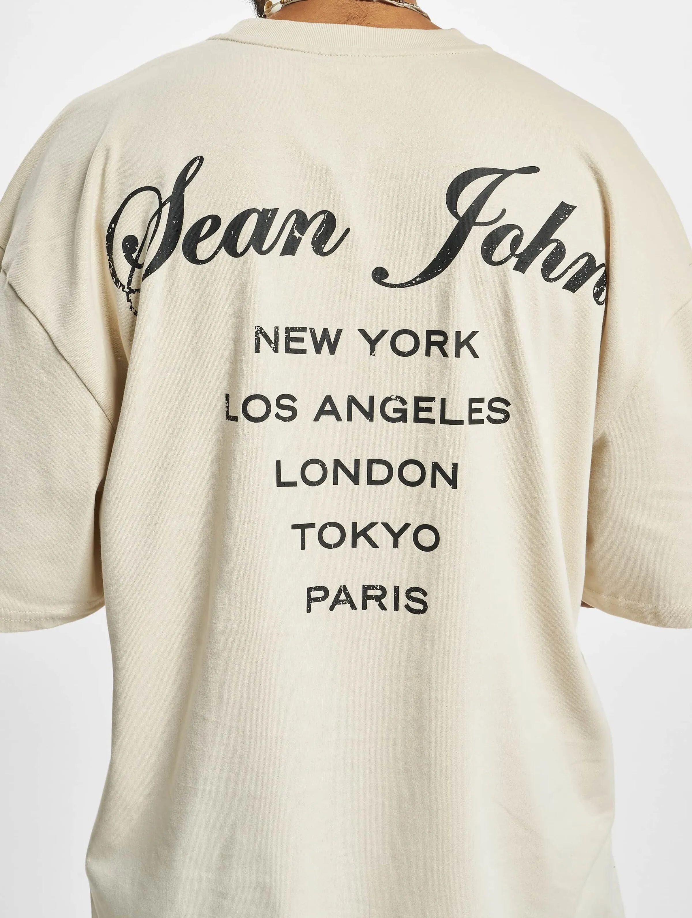 Sean John Script Logo Peached City Backprint