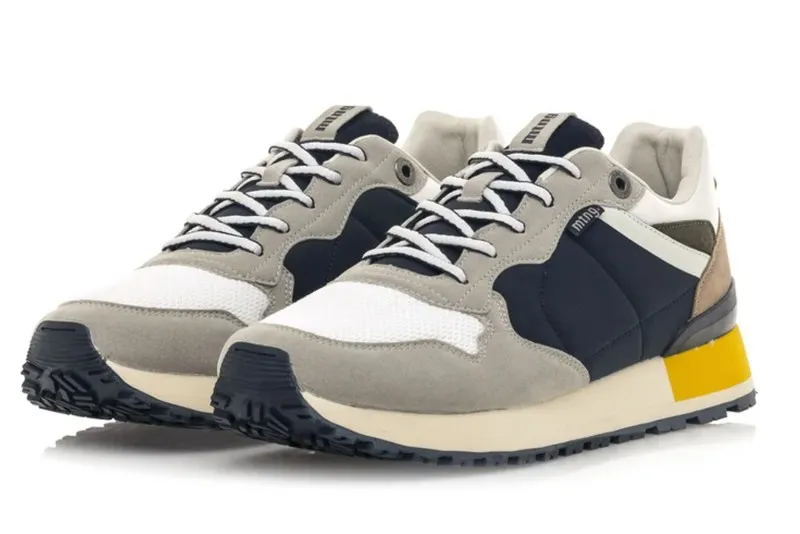 Sneakers Mustang 84527 textil gris