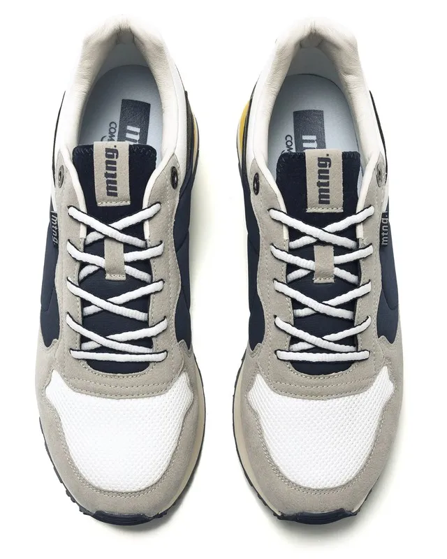 Sneakers Mustang 84527 textil gris