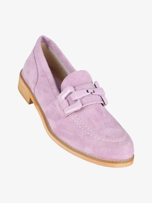 Solada Mocasines mujer ante