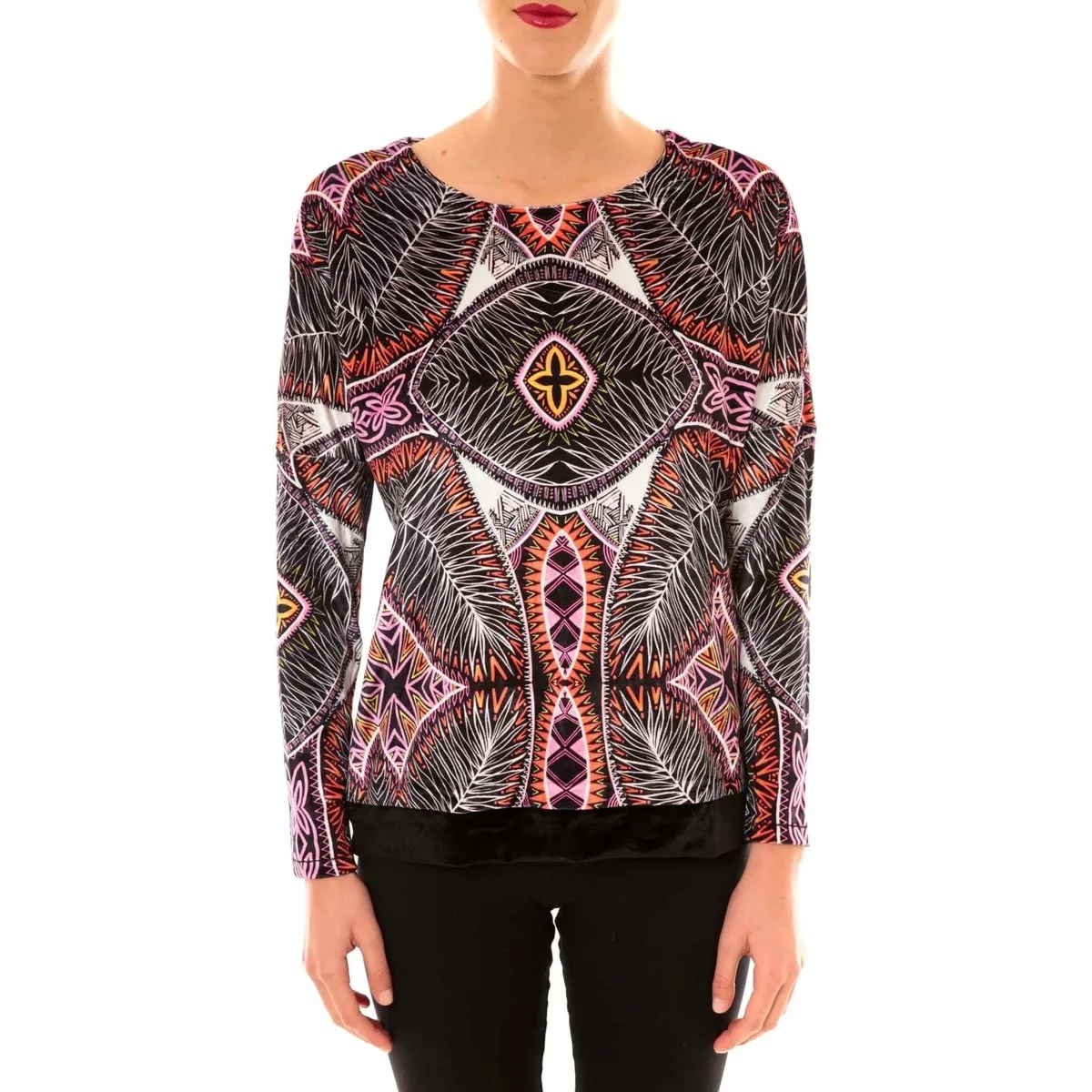 Sweat en velours Sur Heir multicouleurs