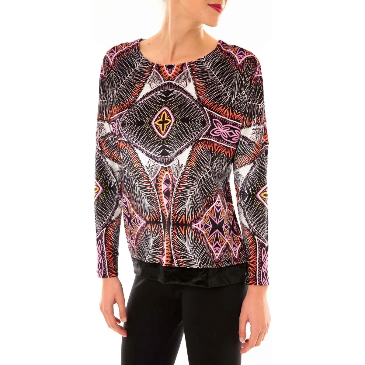 Sweat en velours Sur Heir multicouleurs