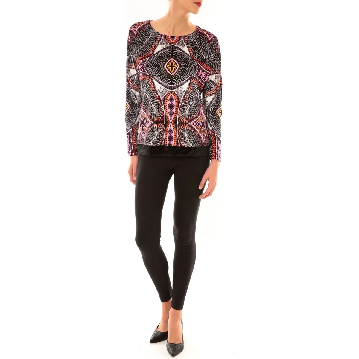 Sweat en velours Sur Heir multicouleurs