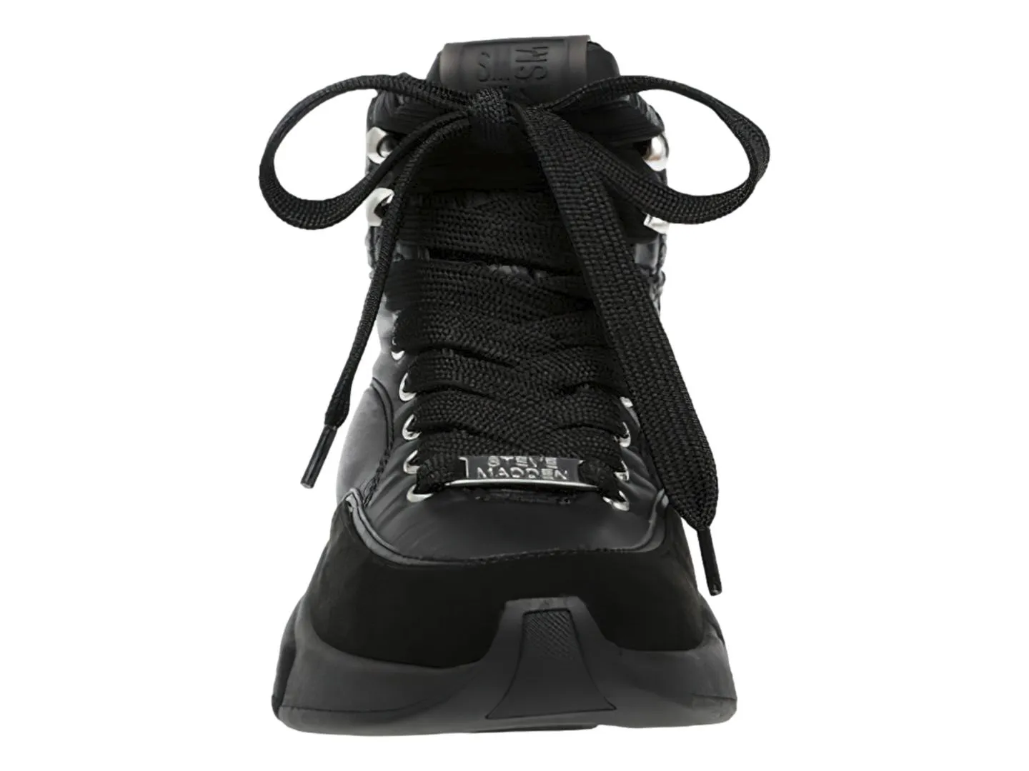 Tenis Steve Madden Game Negro Para Mujer