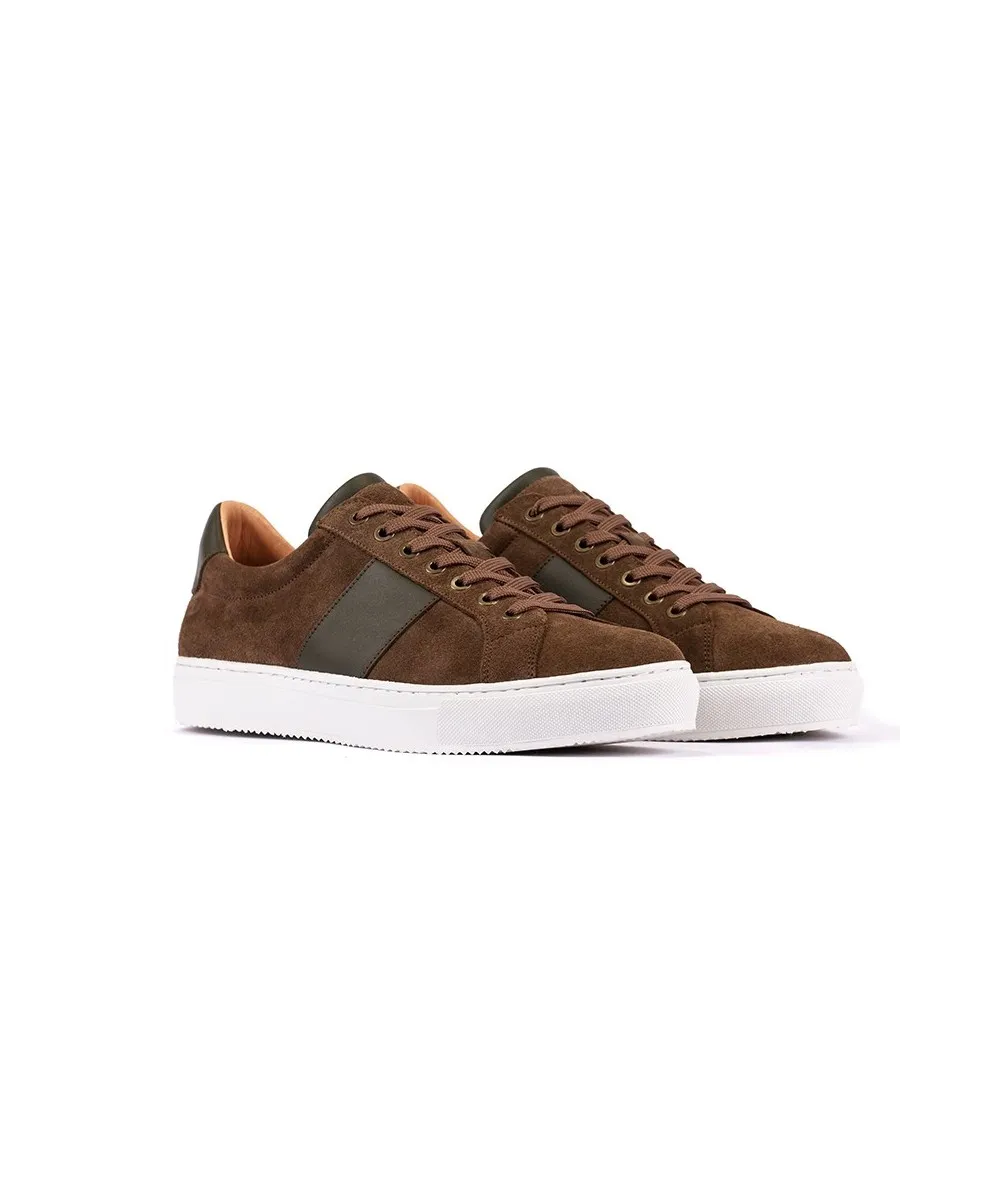 Zapatillas Casuales 100% Cuero Gamuza